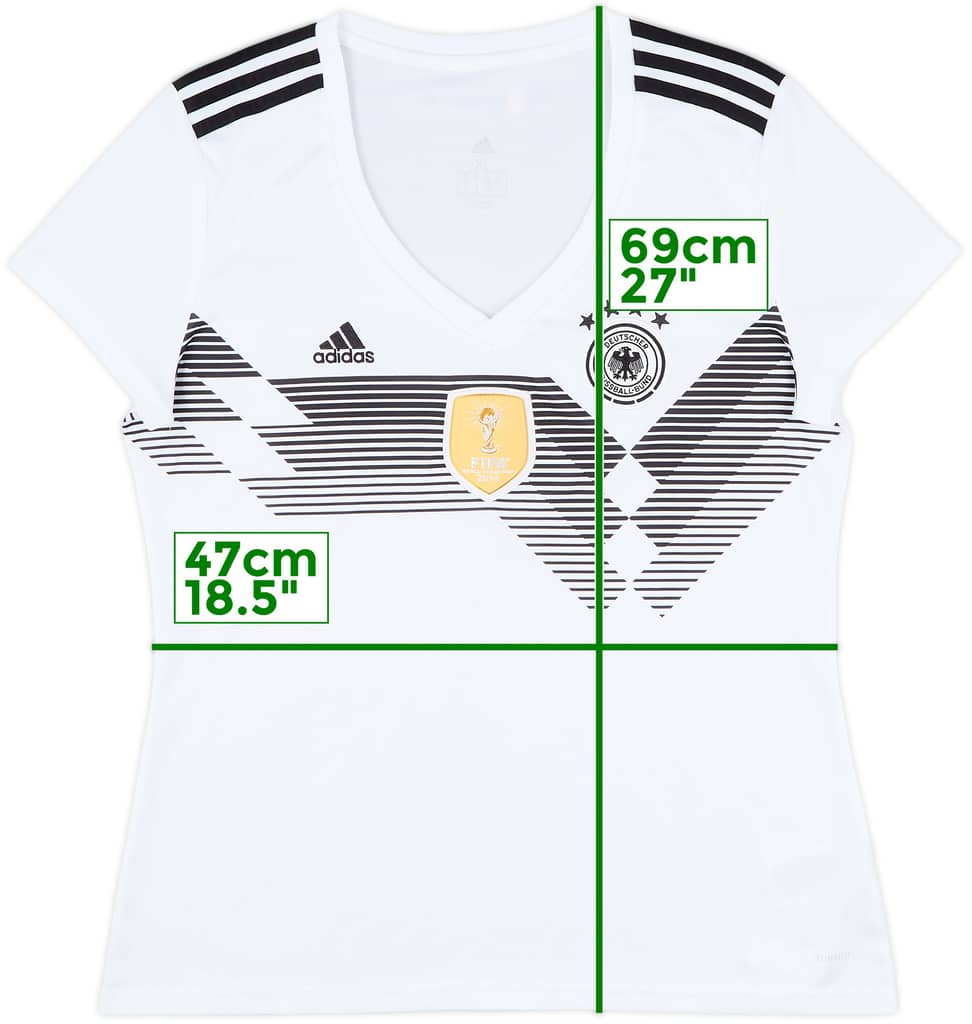 2018-19 Germany Home Shirt - 8/10 - (Women's XL)