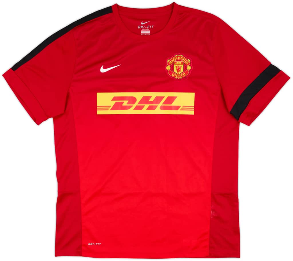 2013-14 Manchester United Nike Training Shirt - 10/10 - (XL)