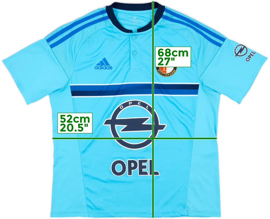 2016-17 Feyenoord Away Shirt - 7/10 - (M)
