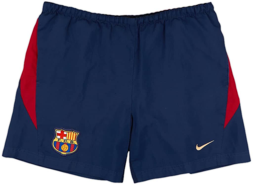 2004-05 Barcelona Nike Training Shorts - 9/10 - (S)