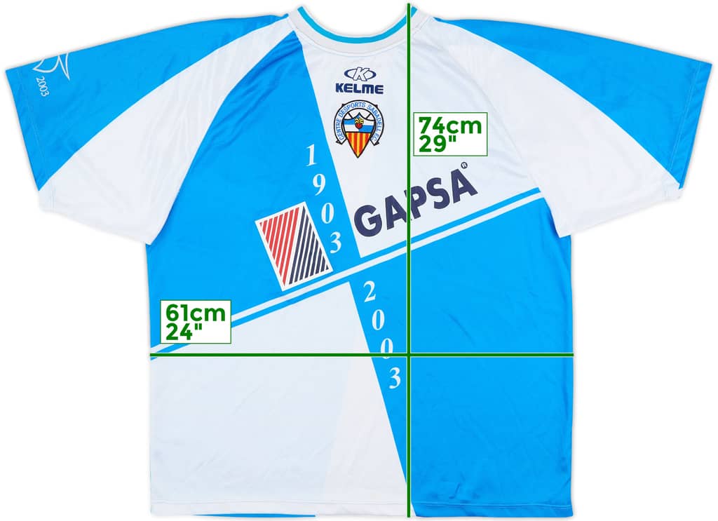 2002-03 Sabadell Centenary Home Shirt - 9/10 - (XL)