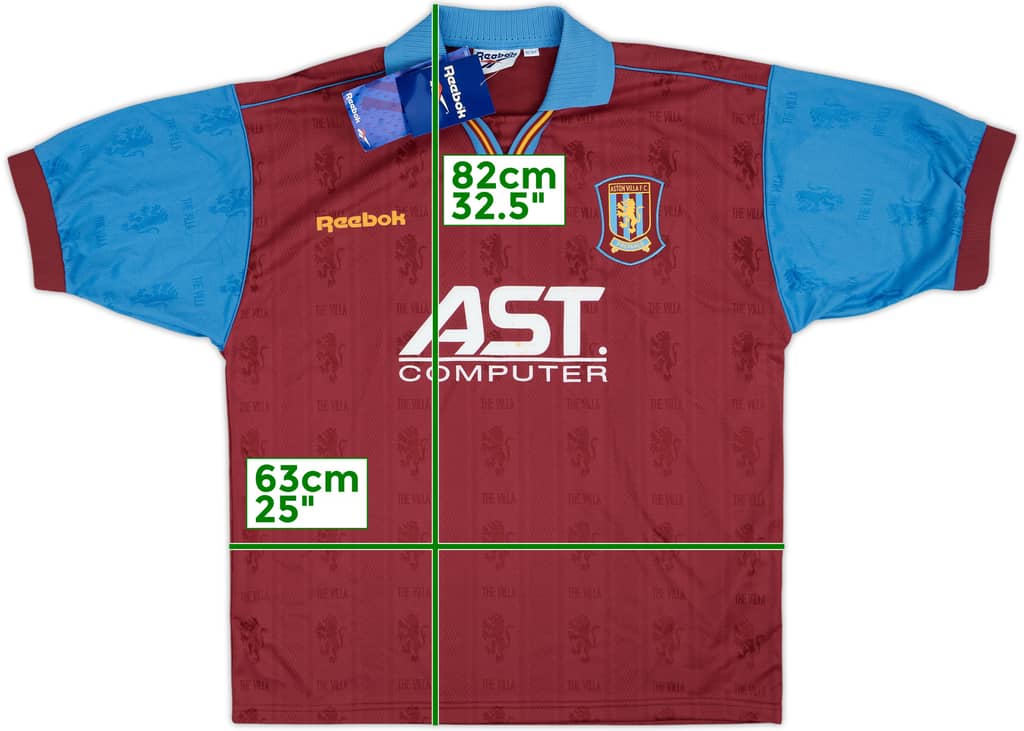1995-97 Aston Villa Home Shirt (L)