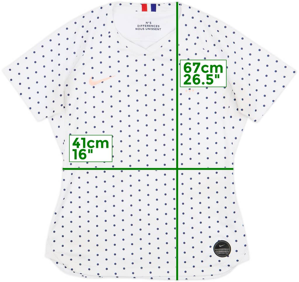 2019-20 France Women's Away Shirt - 9/10 - (Women's M)
