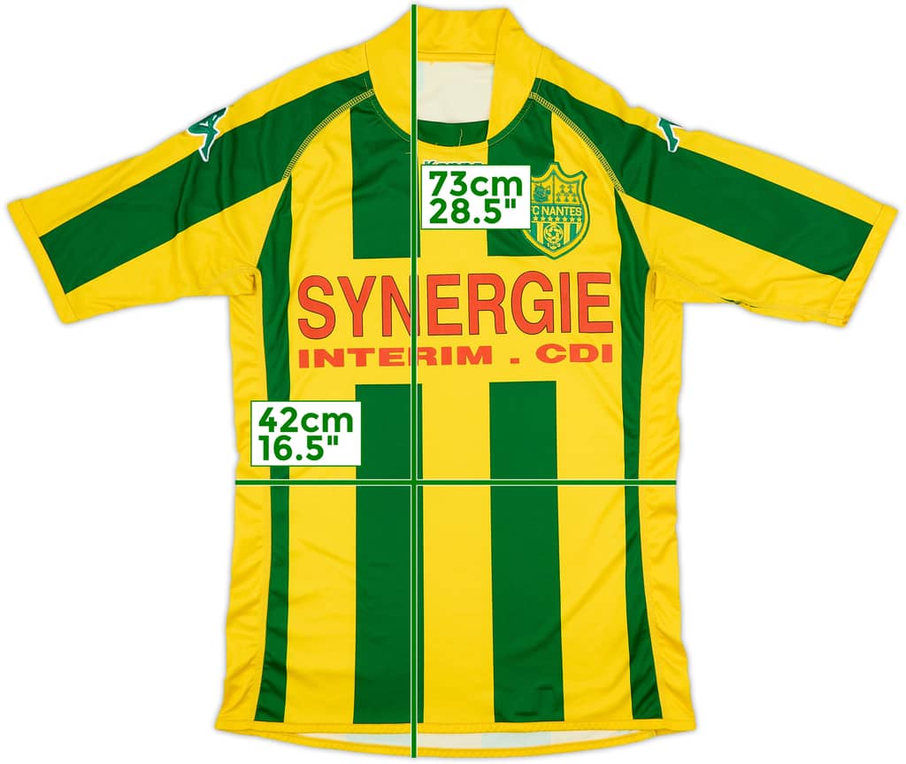 2009-10 Nantes Home Shirt - 6/10 - (XL.Boys)