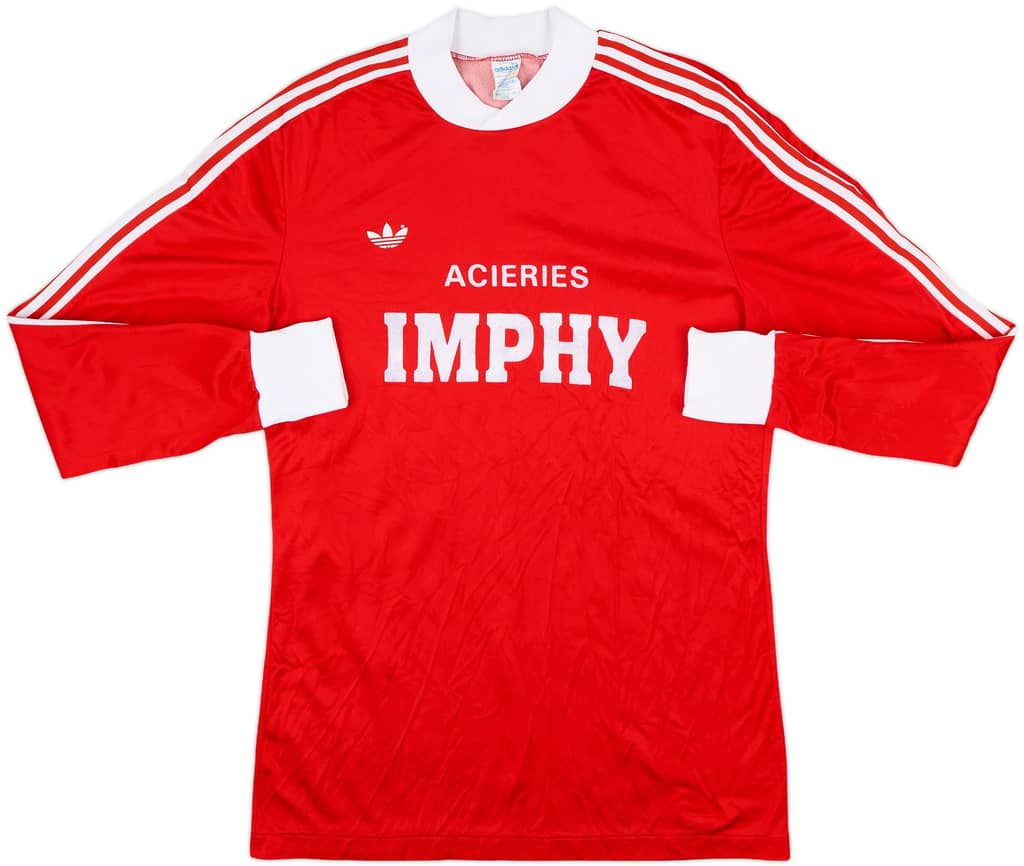 1980s adidas Template L/S Shirt - 9/10 - (S)