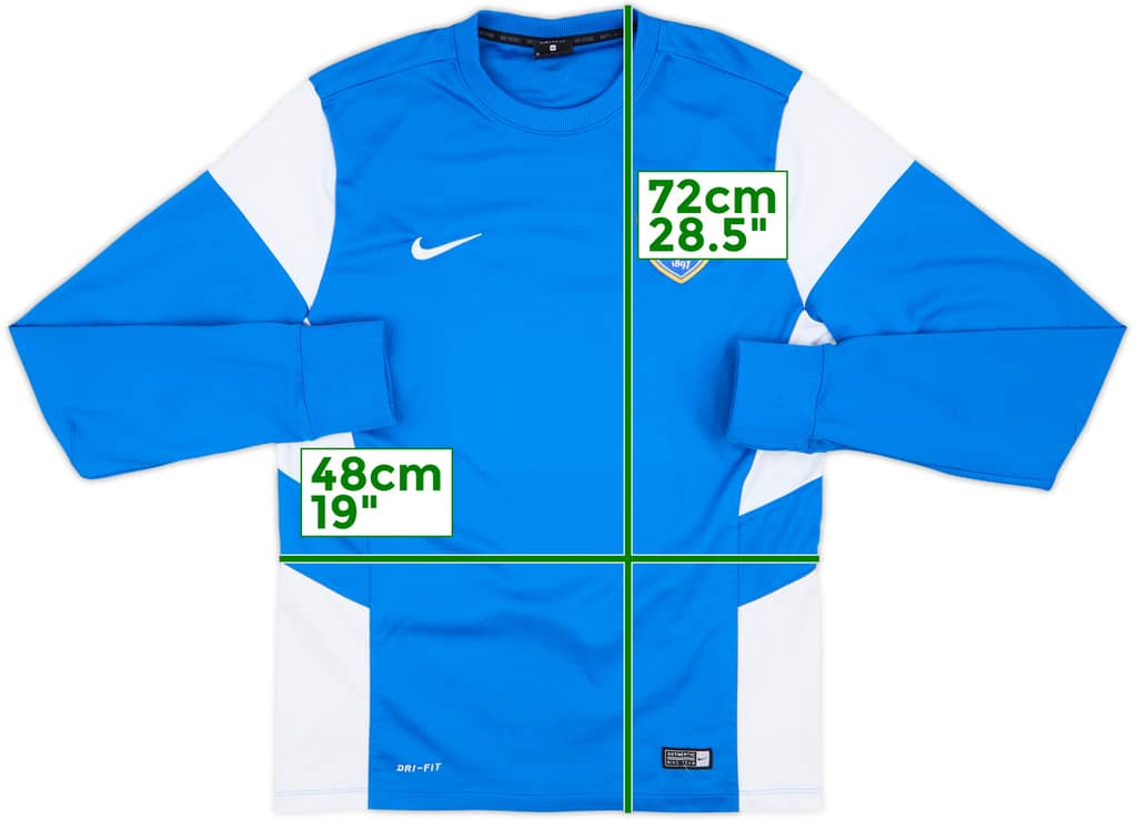 2012-13 US Avranches Nike Sweat Top - 7/10 - (M)