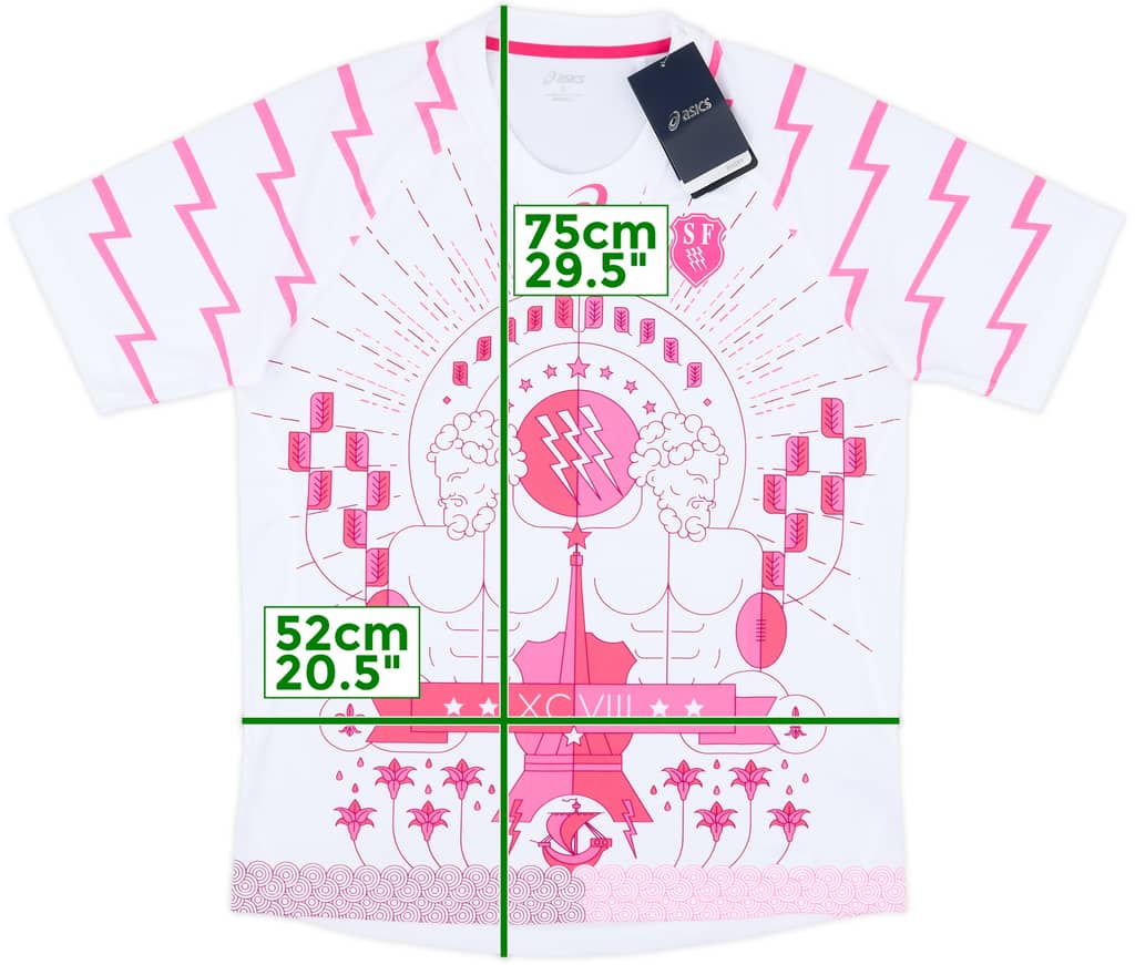 2015-16 Stade Francais Rugby Away Shirt (M)