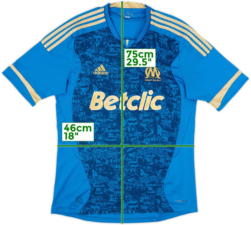 2011-12 Olympique Marseille Away Shirt - 5/10 - (M)