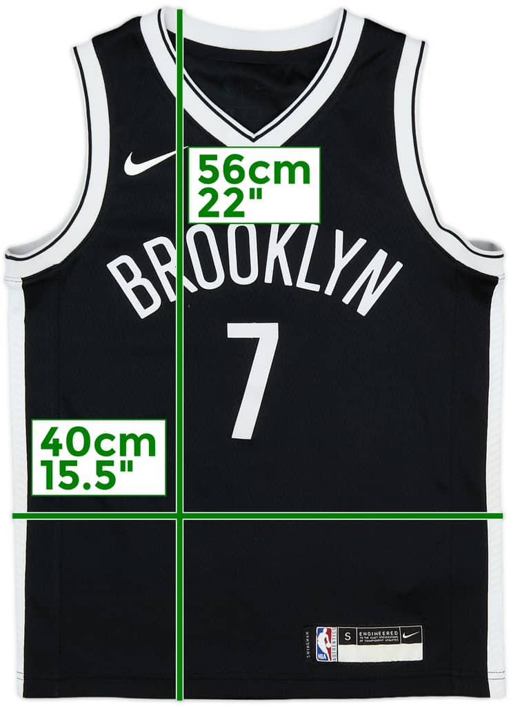 2019-23 Brooklyn Nets Durant #7 Nike Swingman Away Jersey - 7/10 - (S.Boys)