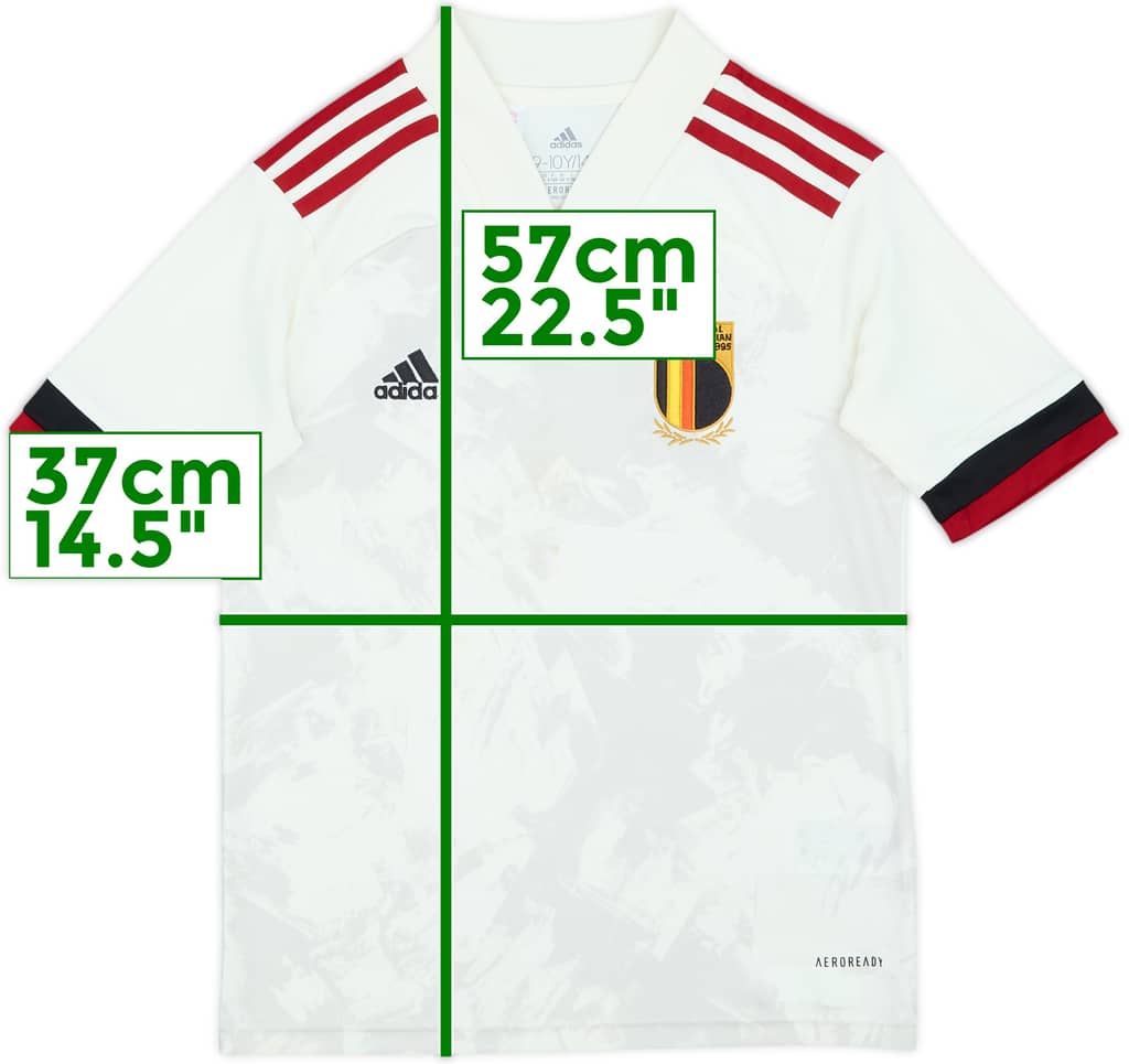 2020-22 Belgium Away Shirt - 9/10 - (S.Boys)