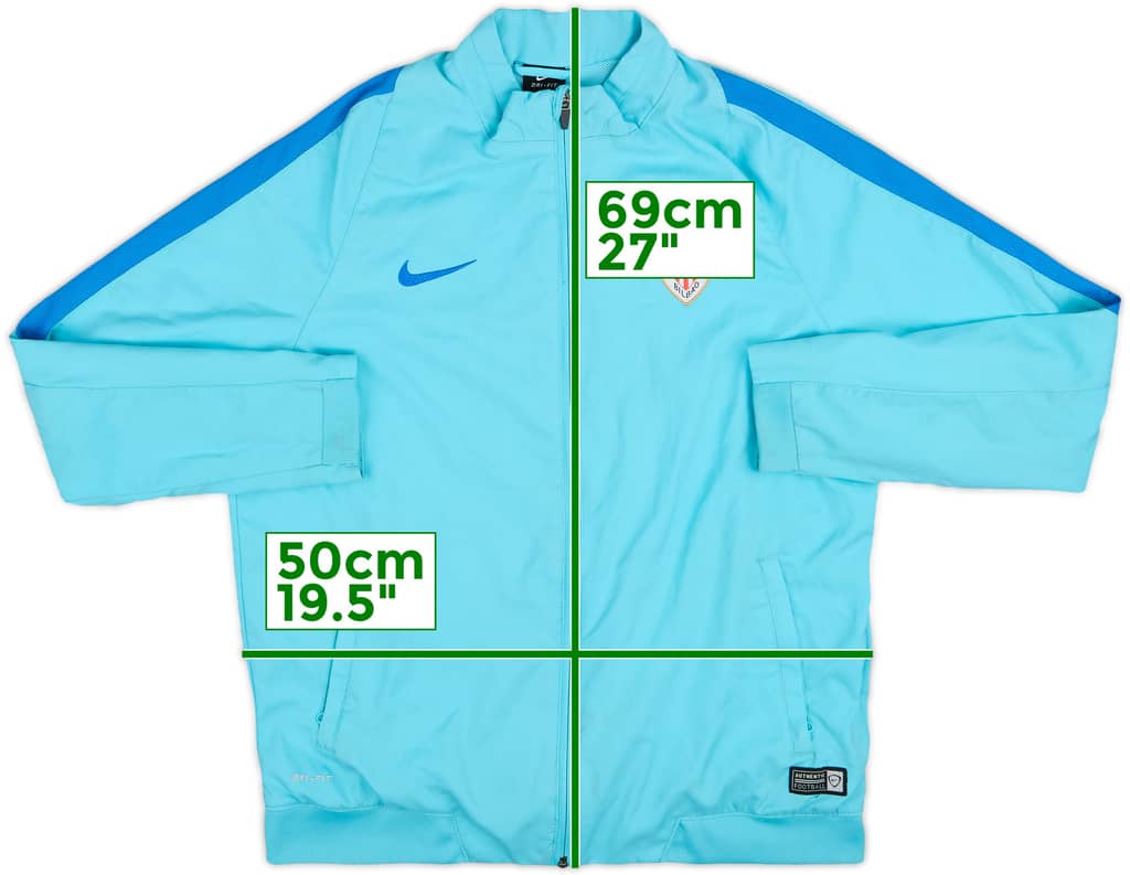 2015-16 Athletic Bilbao Nike Track Jacket - 6/10 - (XL.Boys)