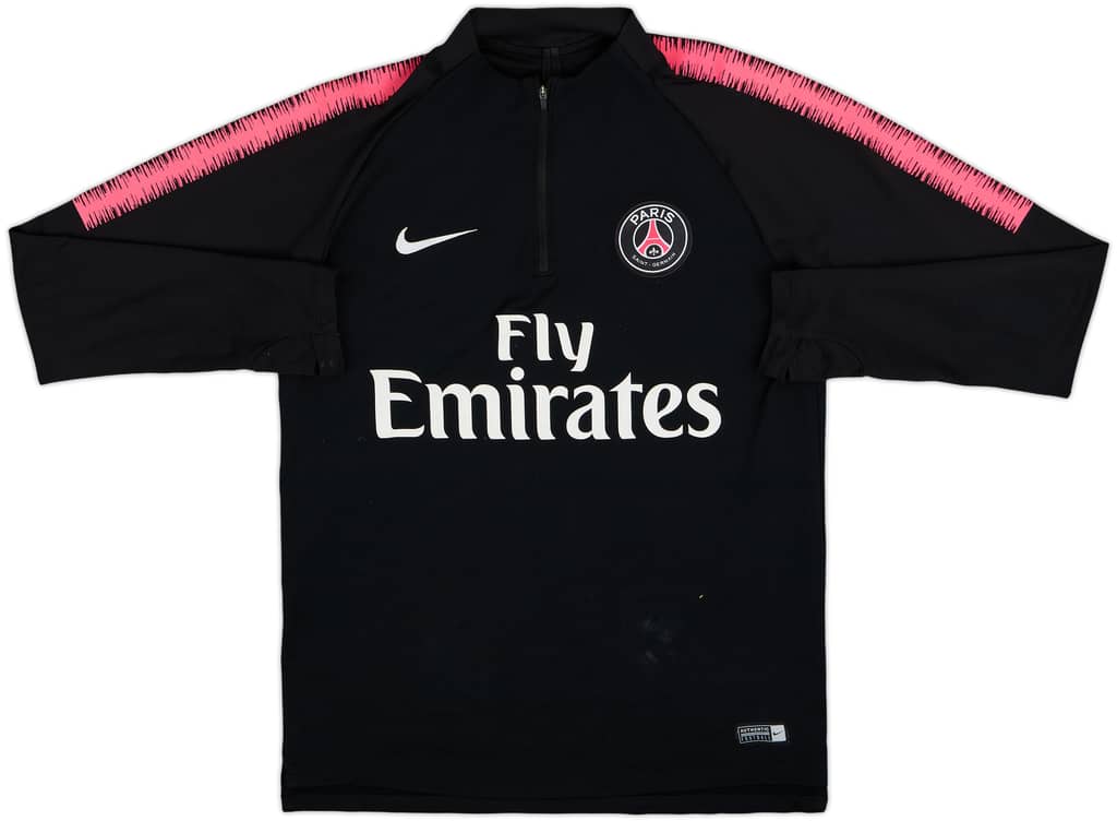 2018-19 Paris Saint-Germain Nike 1/4 Zip Drill Top - 5/10 - (M)