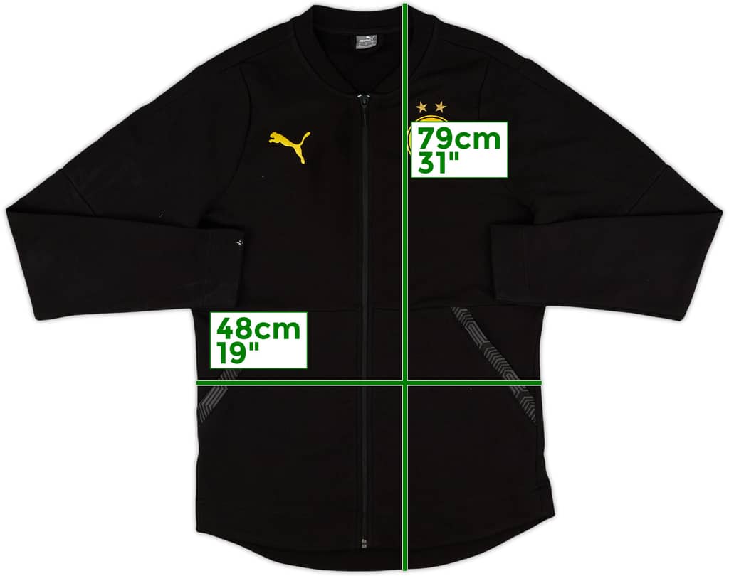 2019-20 Borussia Dortmund Puma Track Jacket - 9/10 - (M)
