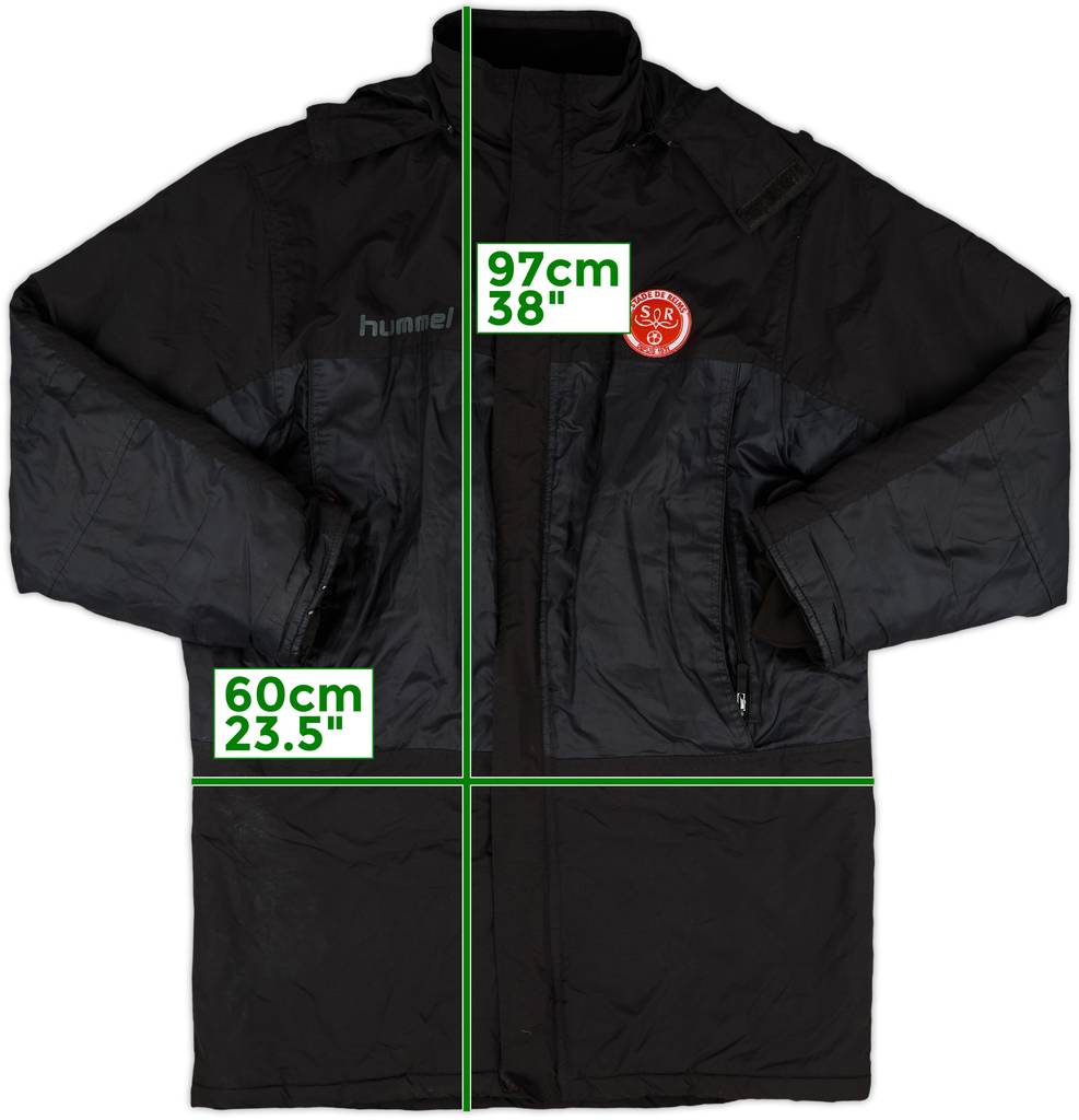2014-15 Stade Reims Hummel Padded Bench Coat - 9/10 - (M)