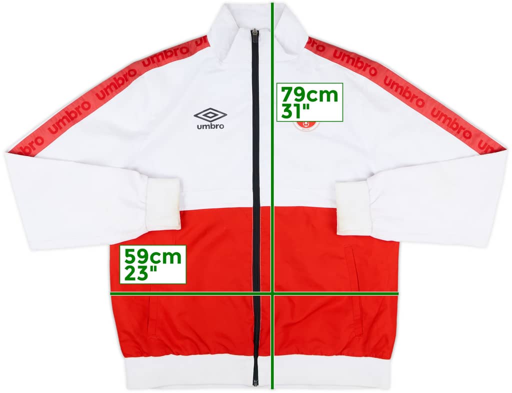 2019-20 Stade Reims Umbro Track Jacket - 7/10 - (XL)