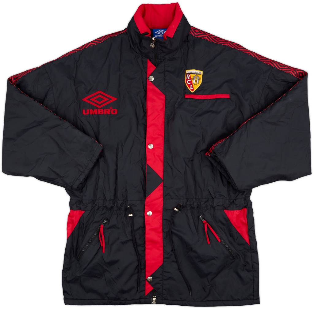 1996-98 Lens Umbro Padded Bench Coat - 8/10 - (XL)