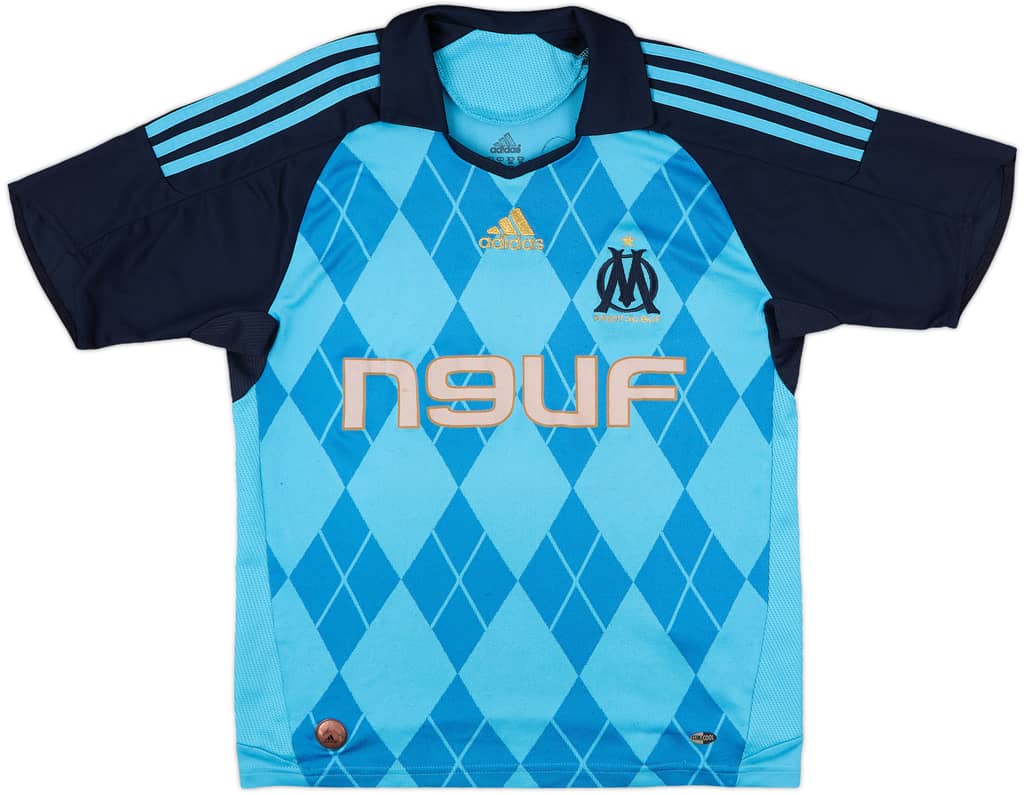 2008-09 Olympique Marseille Away Shirt - 6/10 - (L.Boys)