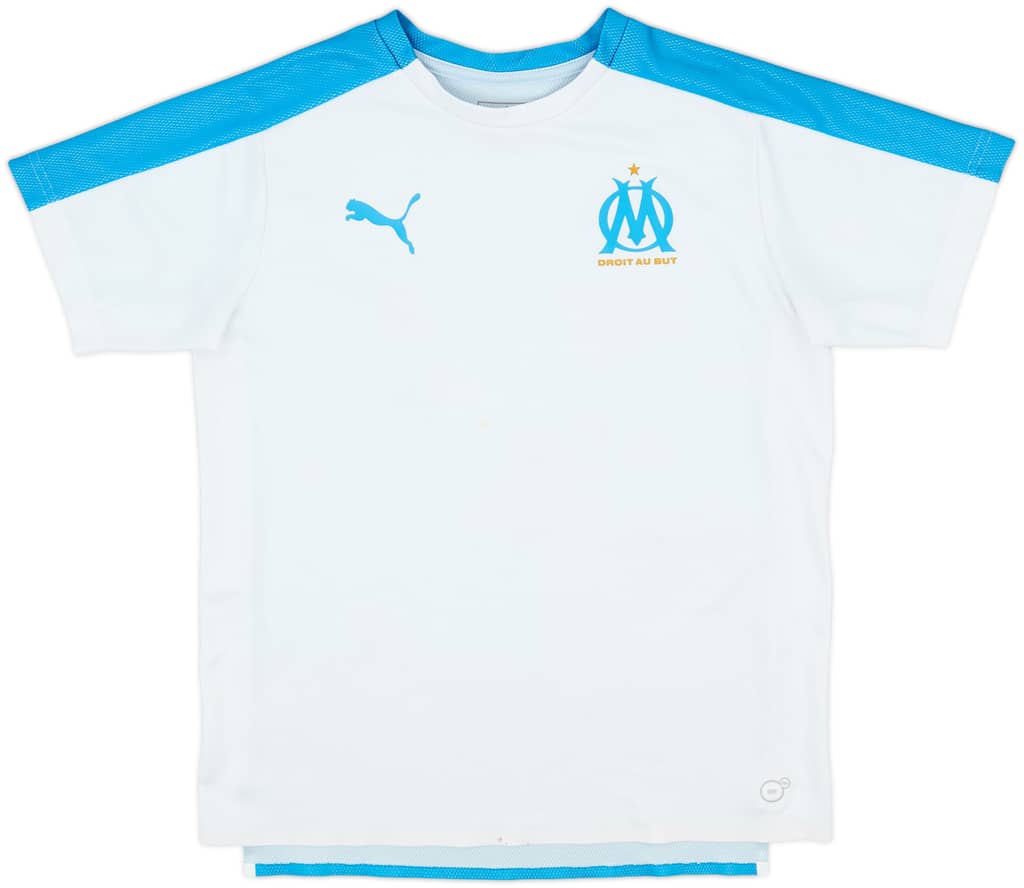2017-18 Olympique Marseille Puma Training Shirt - 6/10 - (L.Boys)