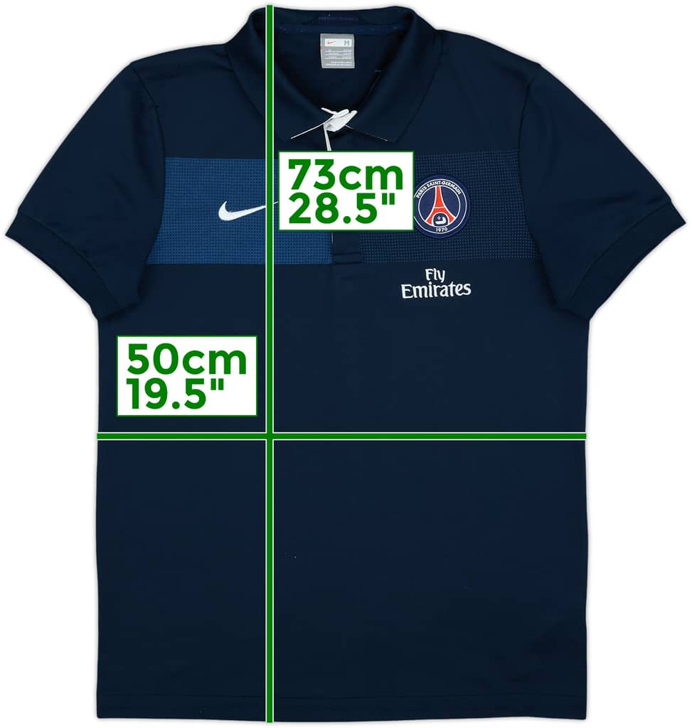 2009-10 Paris Saint-Germain Nike Polo Shirt - 8/10 - (M)