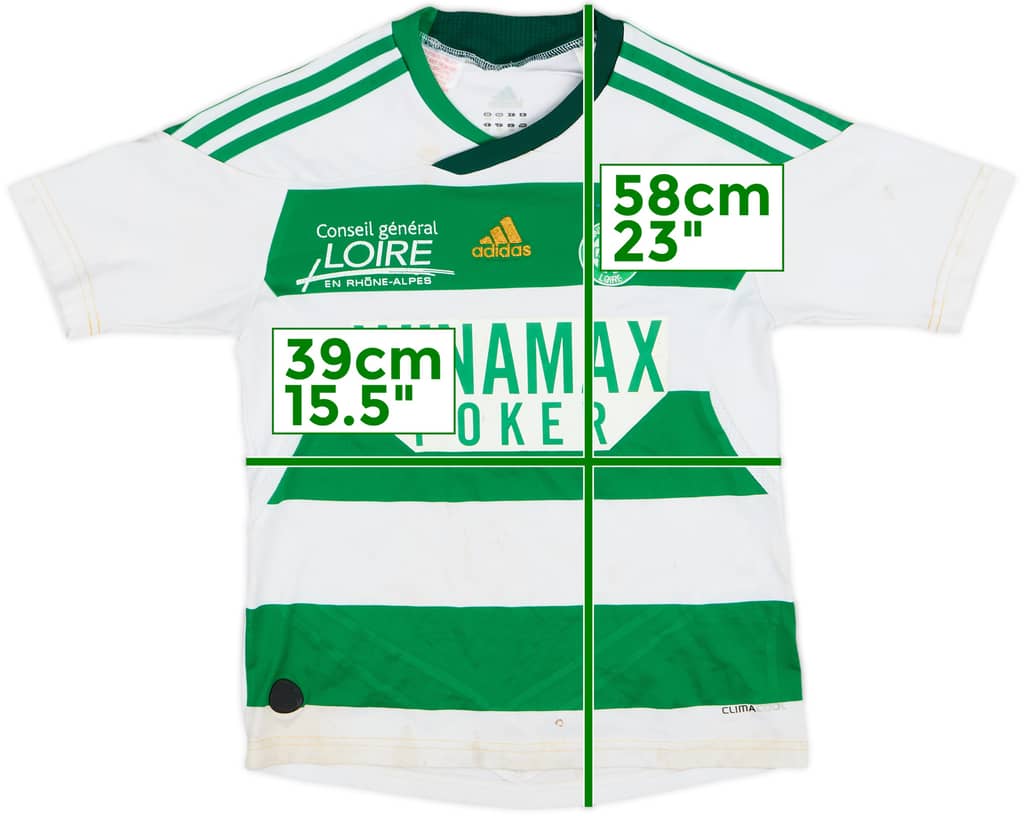 2011-12 Saint Etienne Away Shirt - 5/10 - (S.Boys)