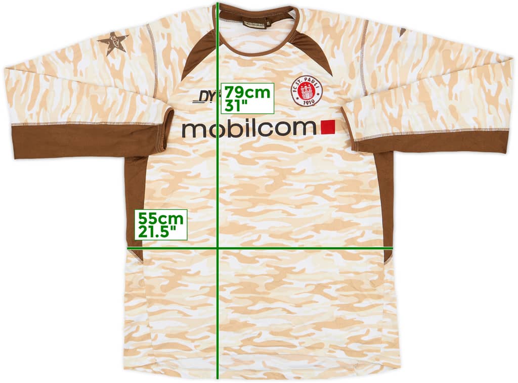 2012-13 St Pauli Third L/S Shirt - 8/10 - (XL)