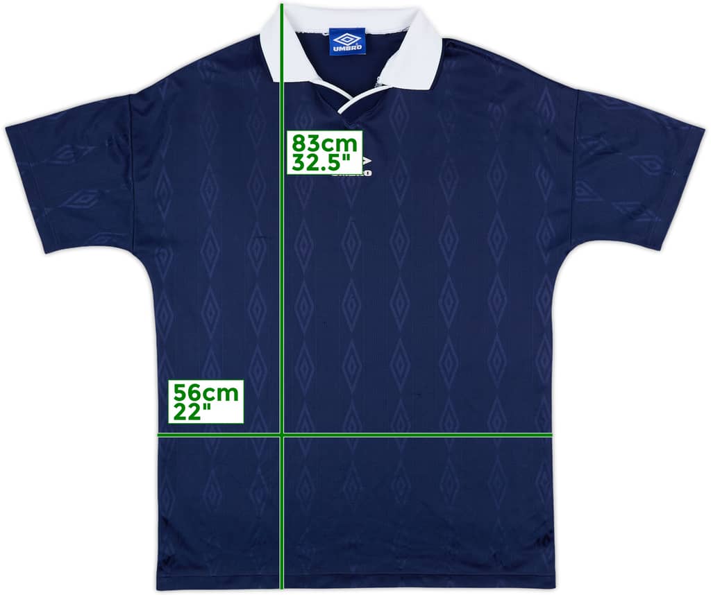 1990s Umbro Template Shirt - 9/10 - (XL)