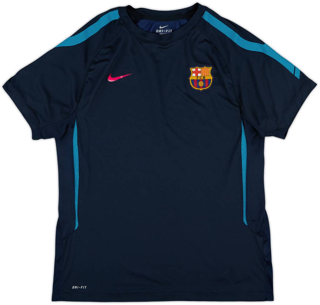 2010-11 Barcelona Nike Training Shirt - 6/10 - (XL.Boys)