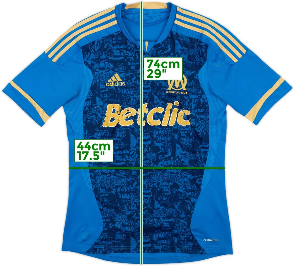 2011-12 Olympique Marseille Away Shirt - 5/10 - (M)