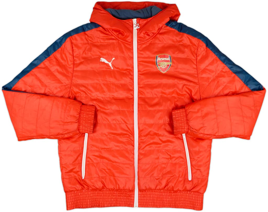 2015-16 Arsenal Puma Padded Bench Coat - 8/10 - (L)