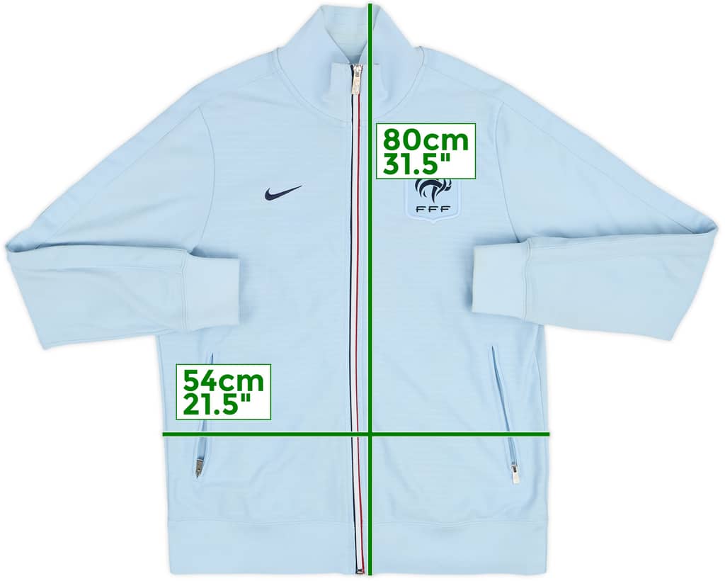 2013-14 France Nike Track Jacket - 6/10 - (L)