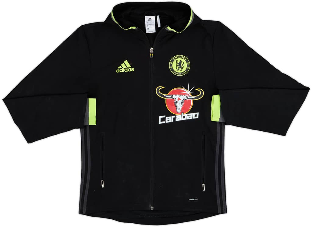 2016-17 Chelsea adidas Hooded Track Jacket - 6/10 - (S)