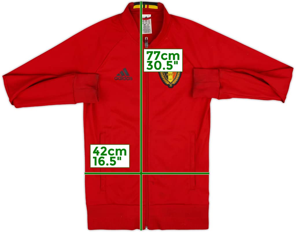 2015-16 Belgium adidas Track Jacket - 6/10 - (XS)