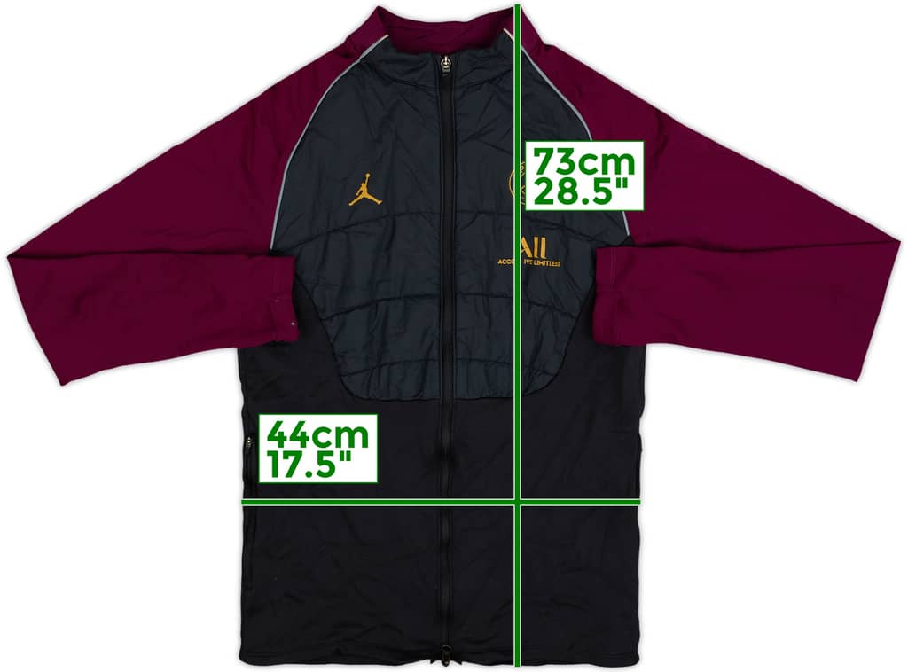 2020-21 Paris Saint-Germain Jordan Track Jacket - 8/10 - (M)