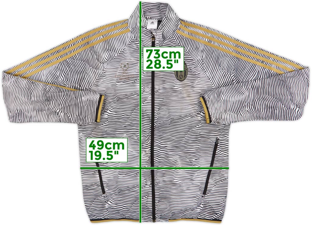 2015-16 Juventus adidas CL Track Jacket - 5/10 - (S)