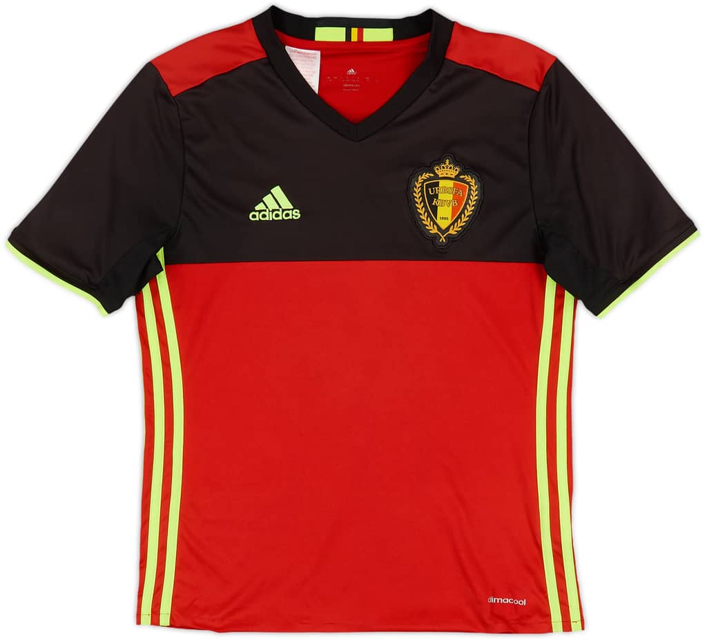 2016-17 Belgium Home Shirt - 7/10 - (L.Boys)