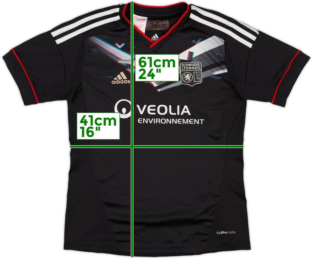 2012-13 Lyon Third Shirt - 6/10 - (M.Boys)