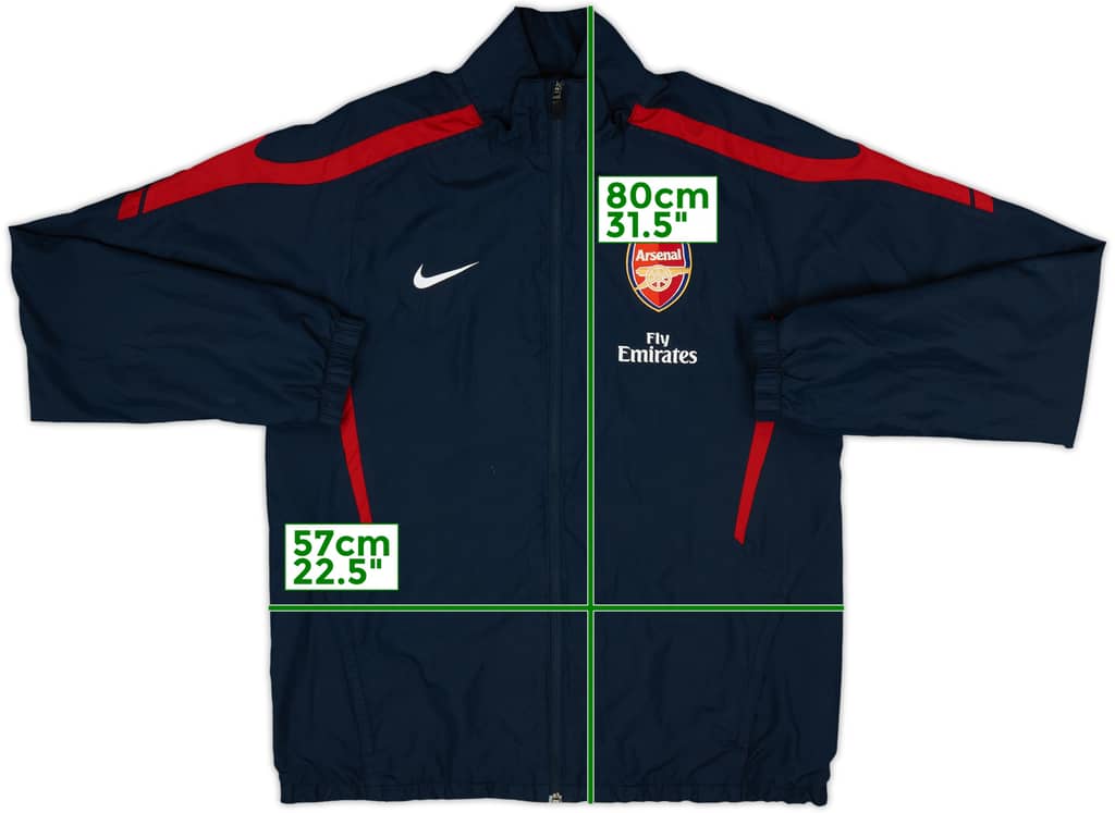 2010-11 Arsenal Nike Track Jacket - 8/10 - (M)