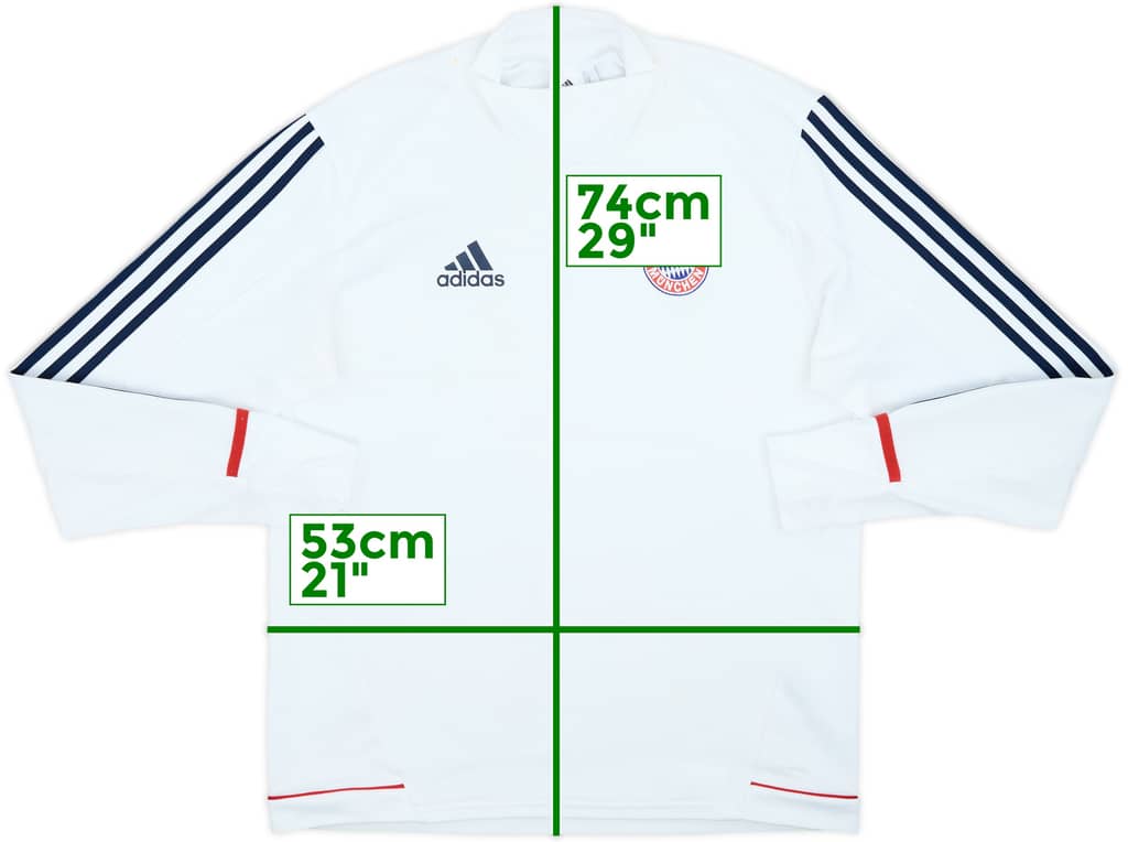 2017-18 Bayern Munich adidas Sweat Top - 7/10 - (M)