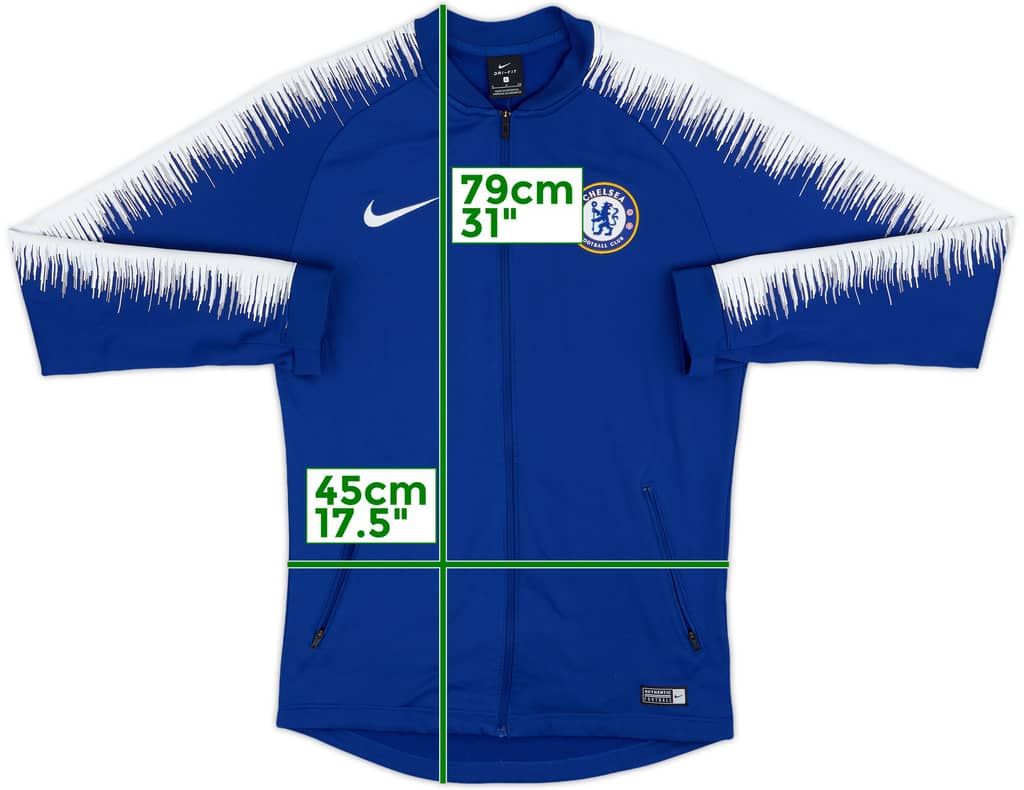 2018-19 Chelsea Nike Track Jacket - 9/10 - (S)