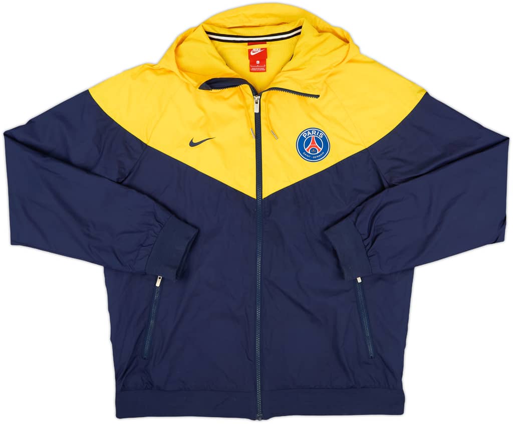 2017-18 Paris Saint-Germain Nike Hooded Track Jacket - 10/10 - (L)