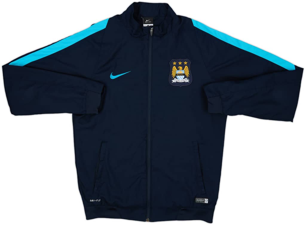 2015-16 Manchester City Nike Track Jacket - 9/10 - (M)