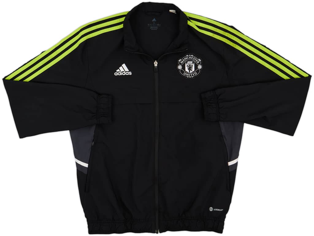 2022-23 Manchester United adidas Track Jacket - 10/10 - (M)
