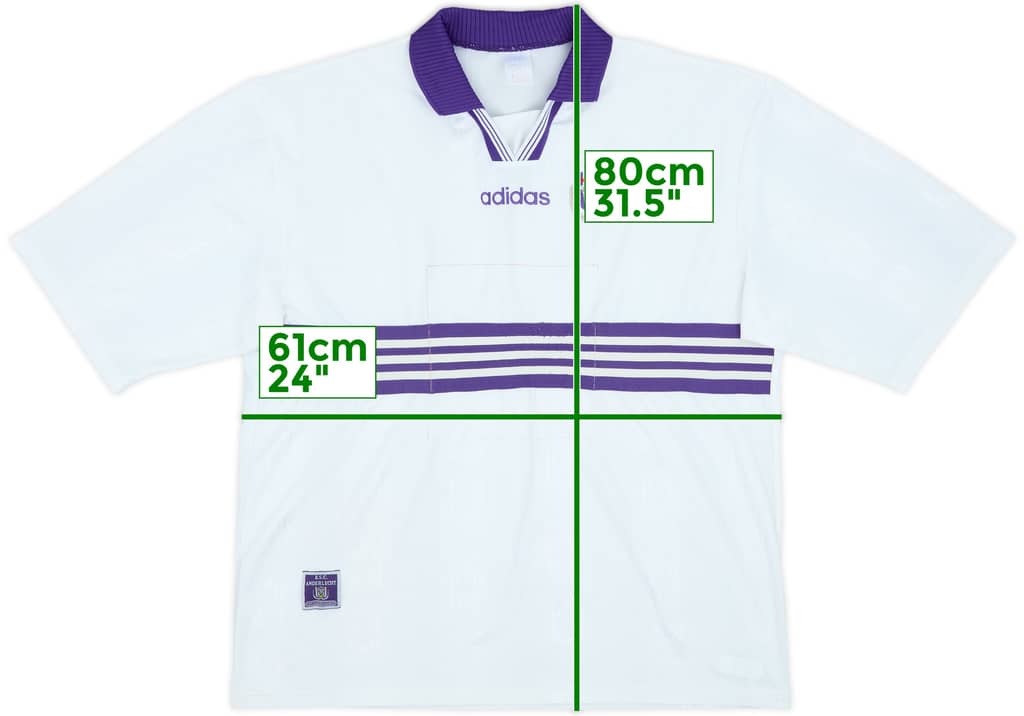 1997-98 Anderlecht Away Shirt - 4/10 - (XXL)