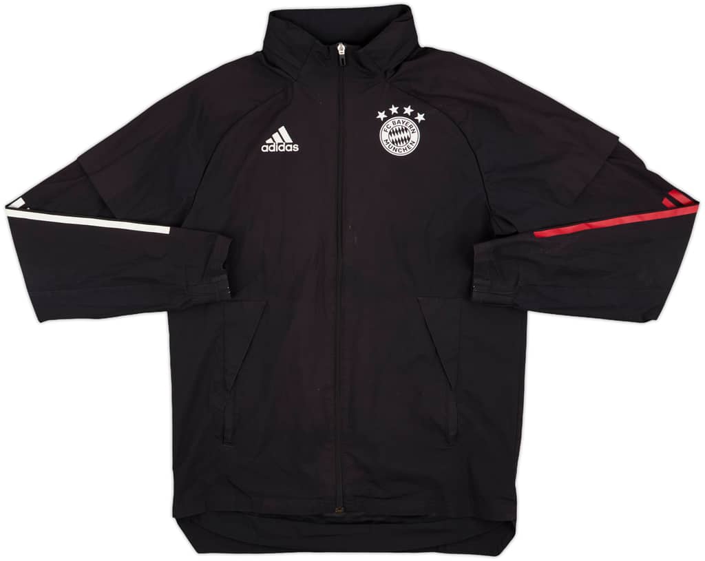 2020-21 Bayern Munich adidas Hooded Rain Jacket - 6/10 - (S)