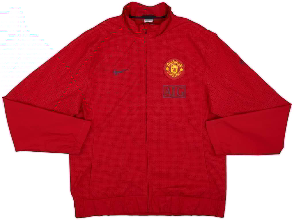 2009-10 Manchester United Nike Track Jacket - 10/10 - (L)