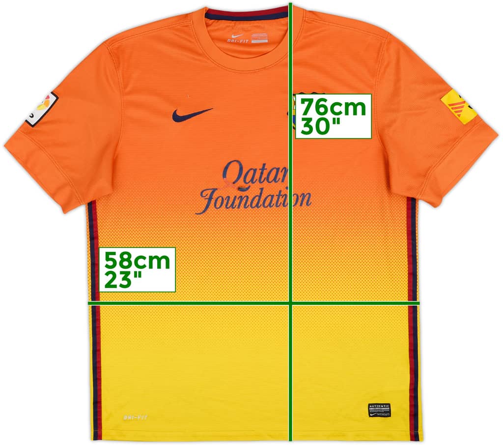 2012-13 Barcelona Away Shirt - 5/10 - (L)