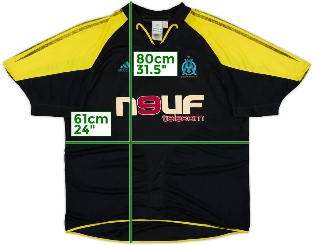 2004-05 Olympique Marseille Third Shirt - 5/10 - (XL)