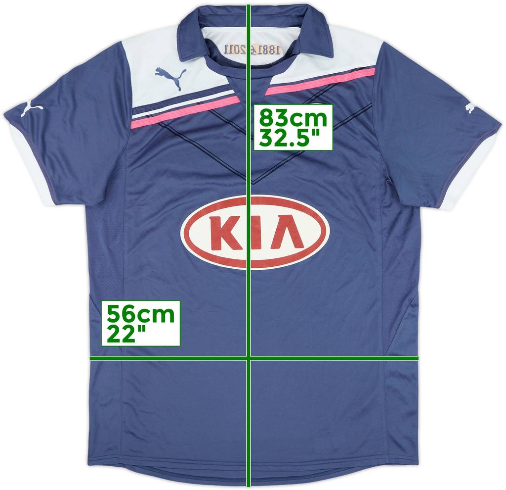 2011-12 Bordeaux Third Shirt - 5/10 - (XL)