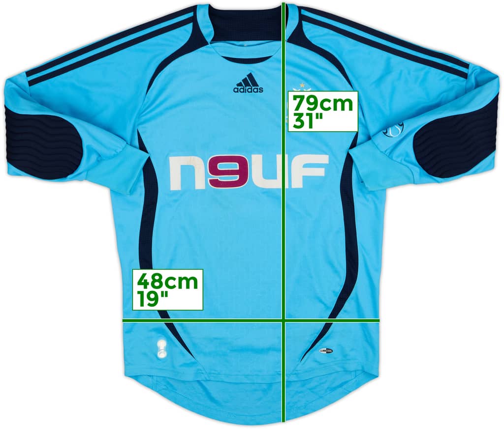 2006-07 Olympique Marseille GK Shirt - 6/10 - (S)