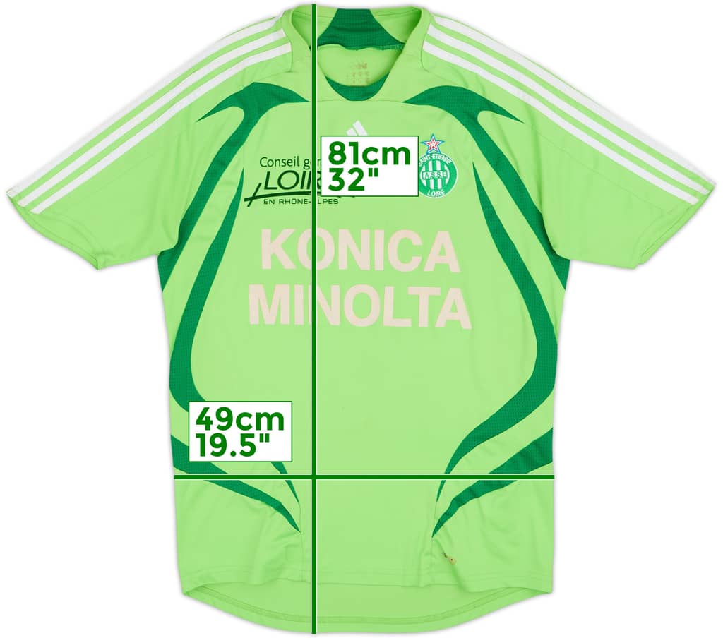 2007-08 Saint Etienne Away Shirt - 6/10 - (M)